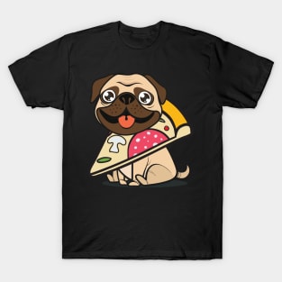 Pug Pizza!! T-Shirt